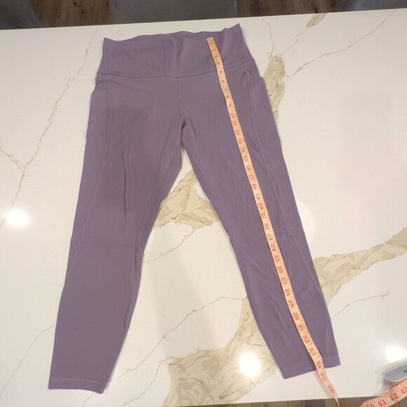 Lululemon Align High-Rise Pant with Pockets - 25" Inseam - Purple Ash Size 14 - Picture 6 of 9